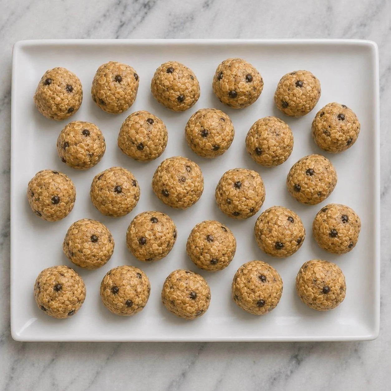 Tahini and Dark Chocolate Balls