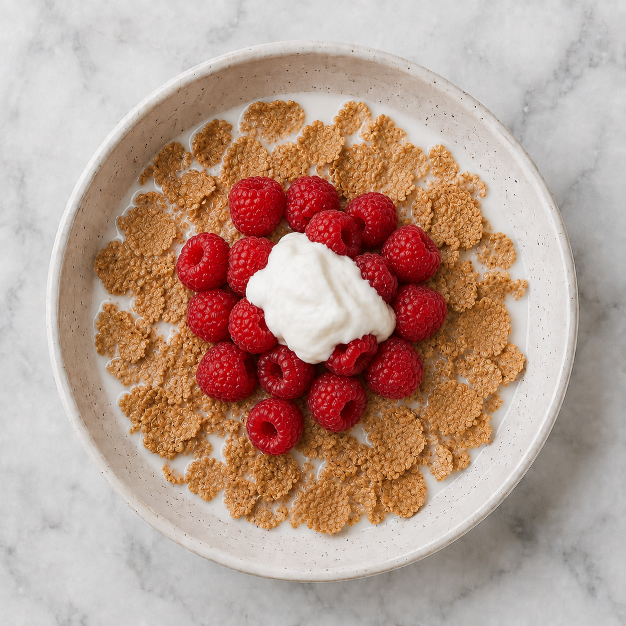Low Sugar Cereal with Berries