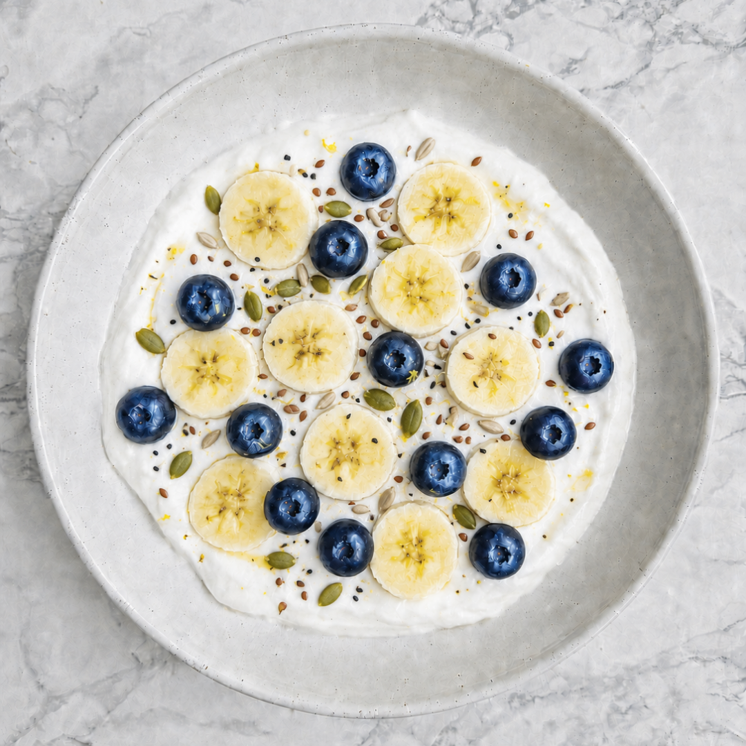 Lemon &amp; Blueberry Yoghurt Bowl