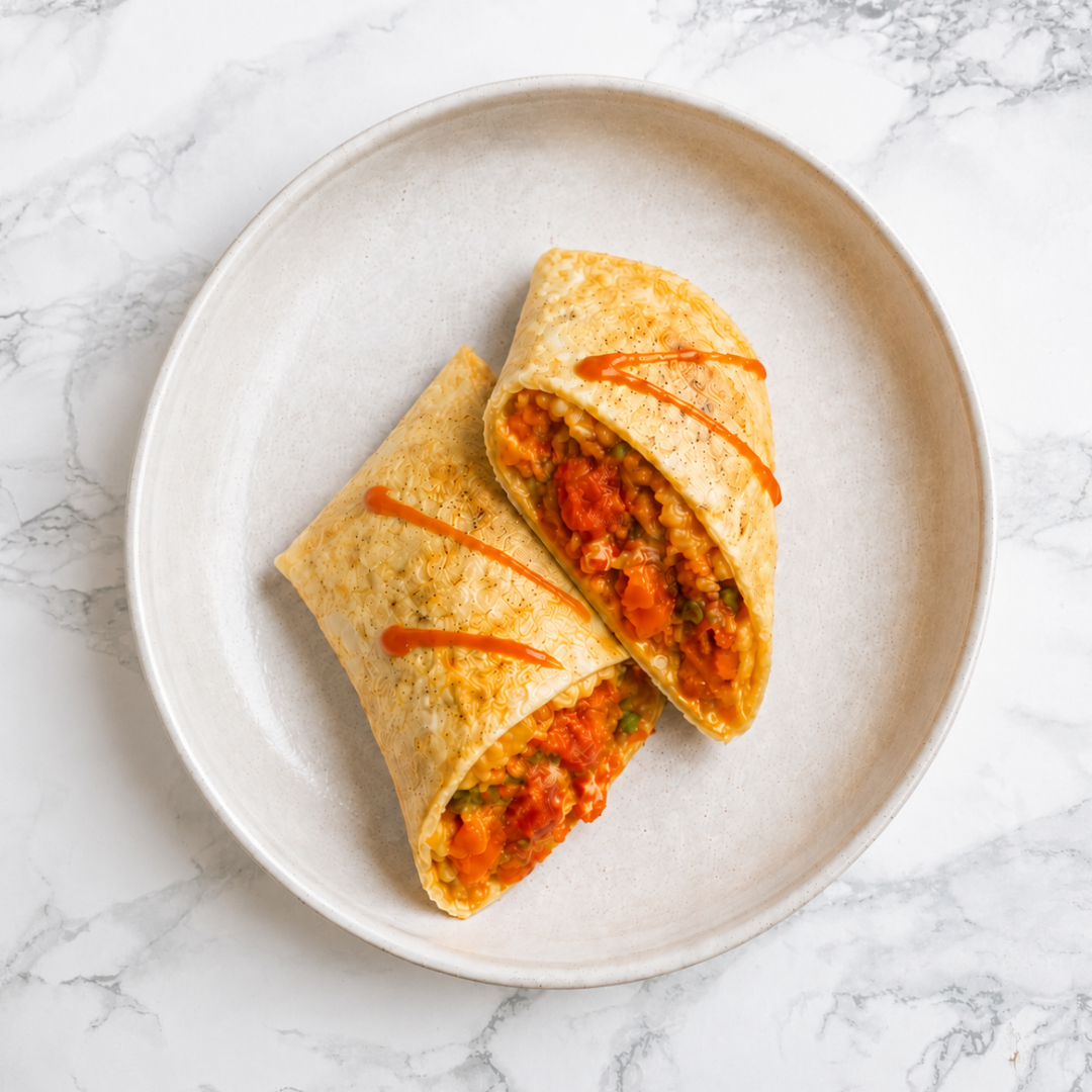 Mexican Style Omelette Wrap