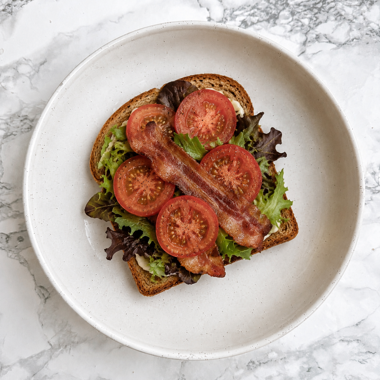 Open-Faced BLT Sandwich (MC)