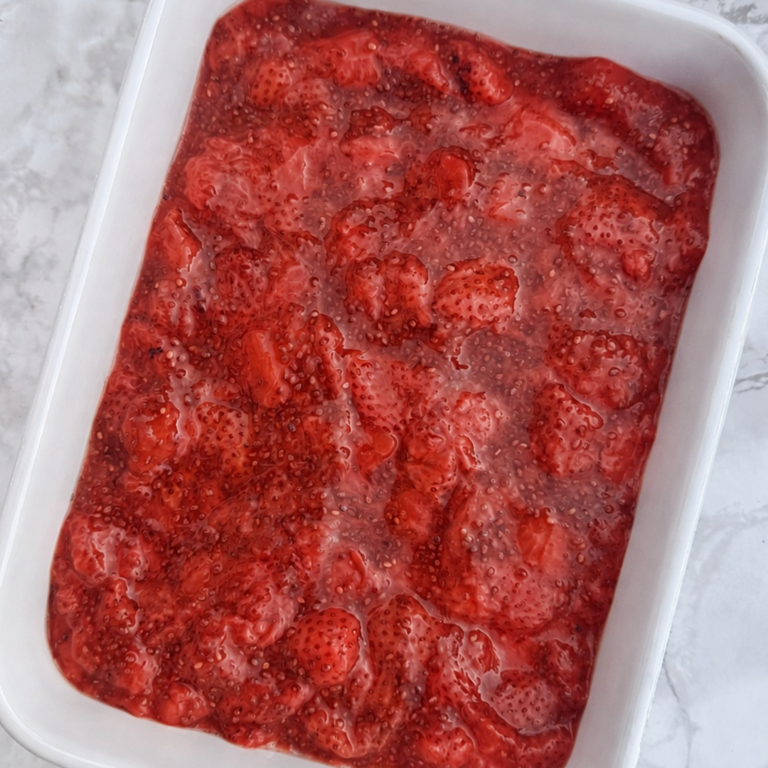 Strawberry Cheesecake Chia Pudding&nbsp;