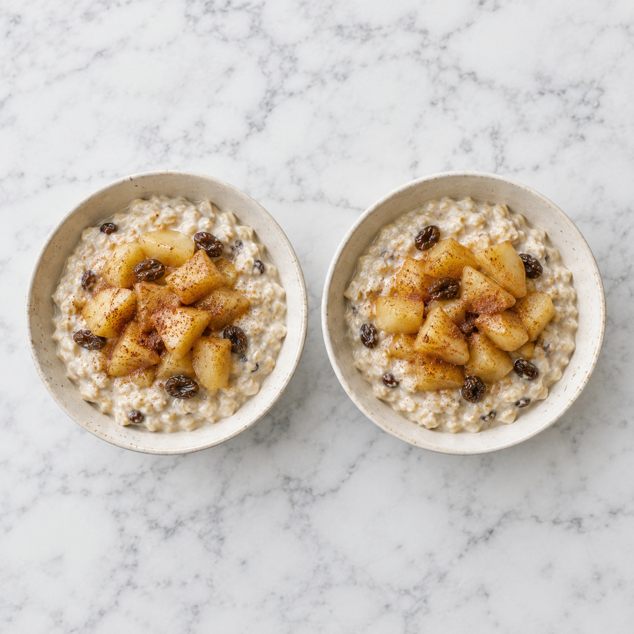 Apple and Cinnamon Overnight Oats