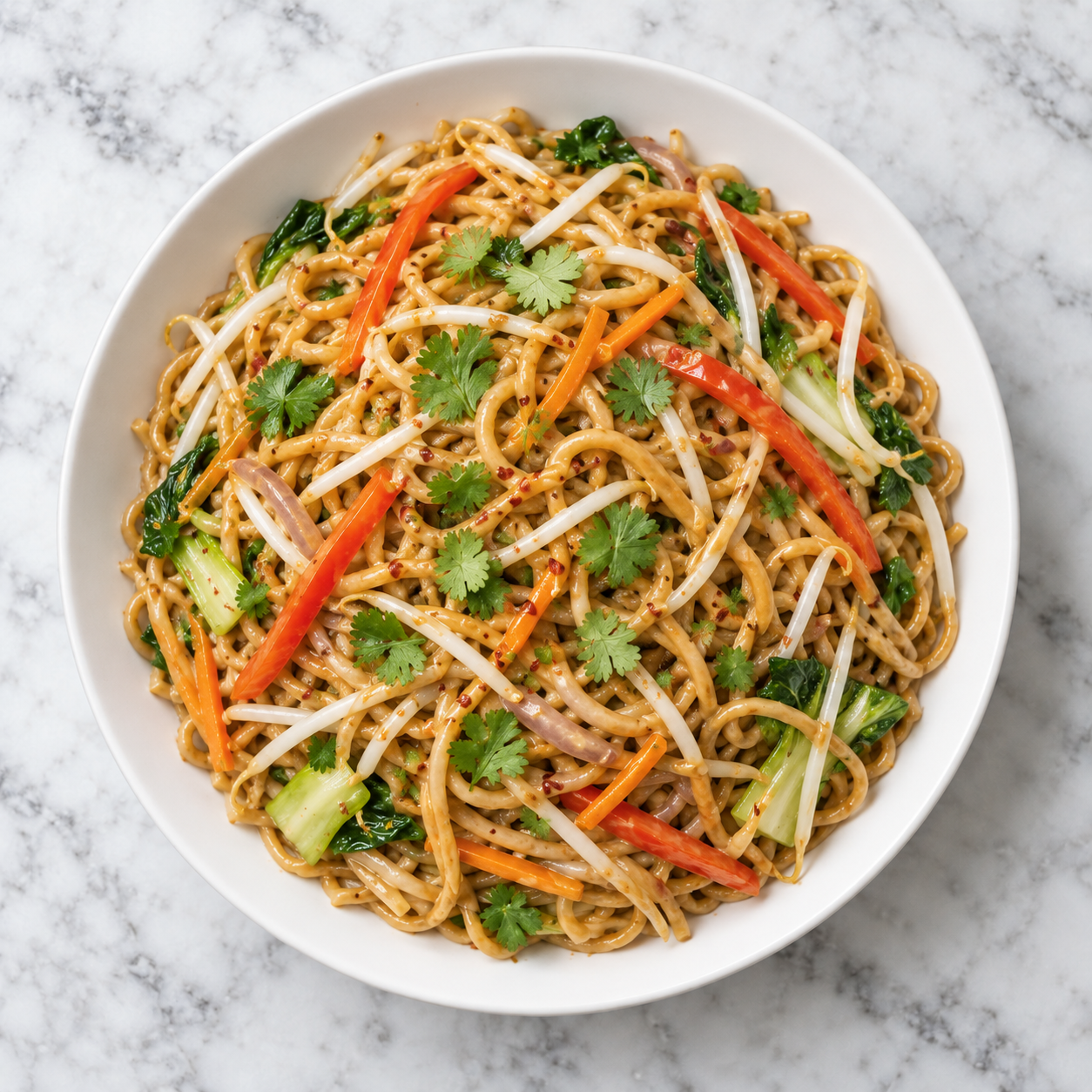 Veggie Satay Noodles (HC)