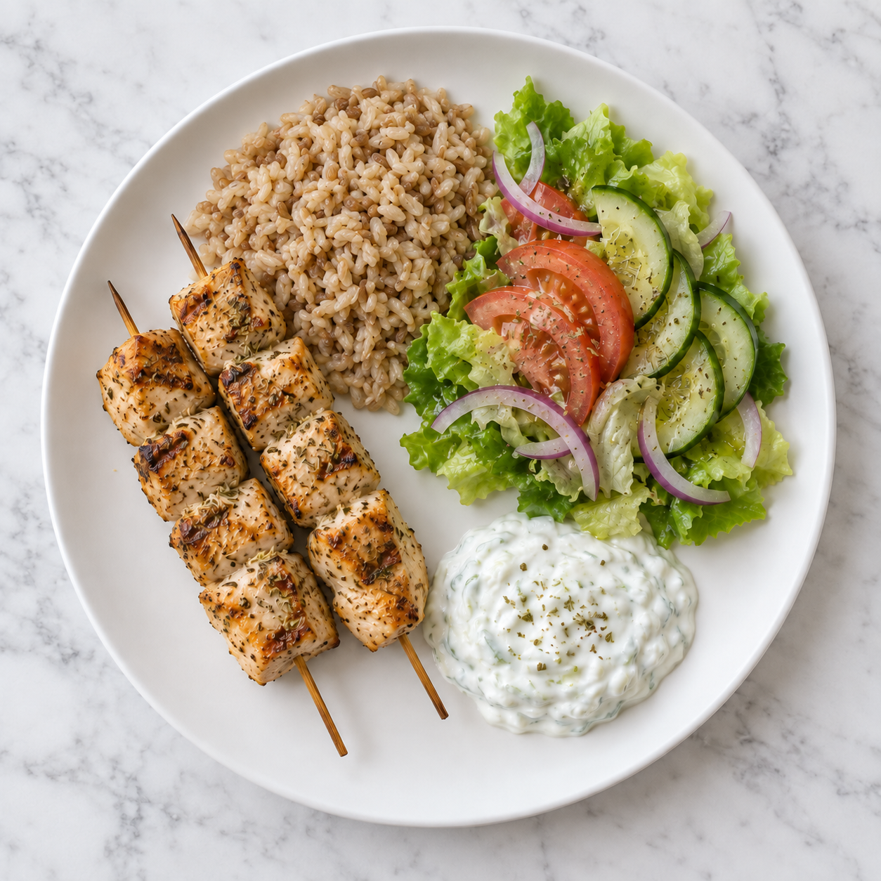 Greek Style Chicken Kebabs (HC)