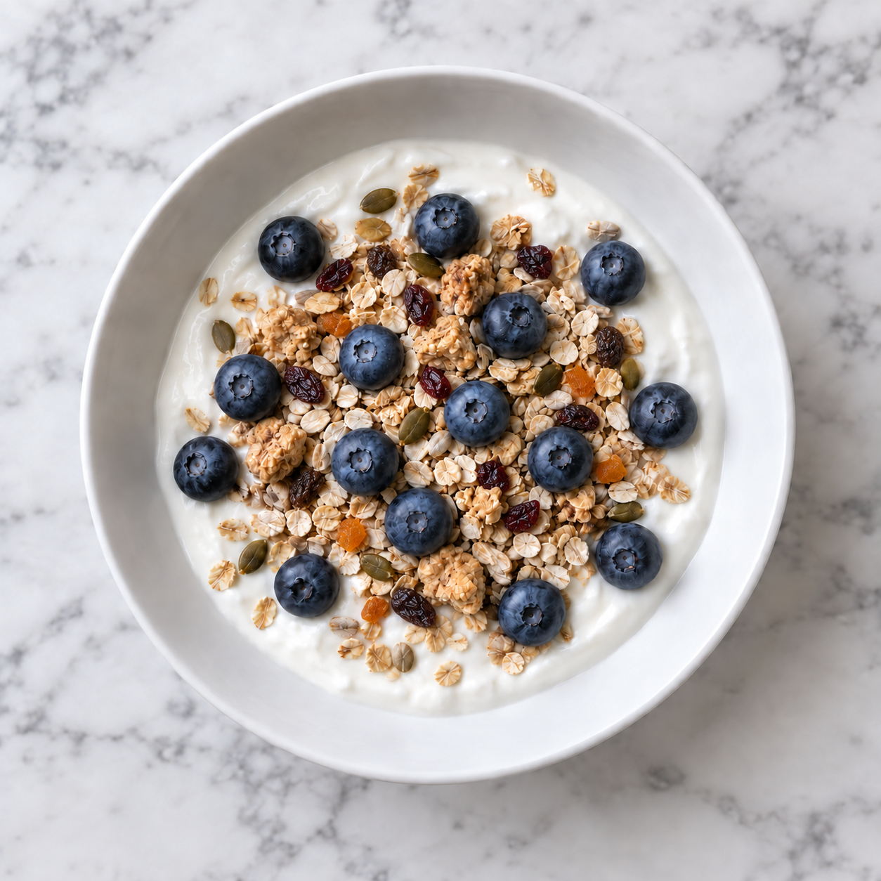 Muesli and Yoghurt