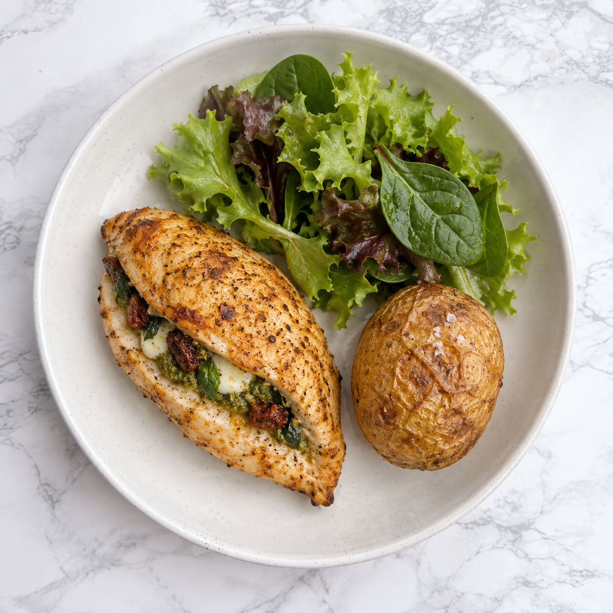 Air Fryer Stuffed Chicken Fillet (MC)