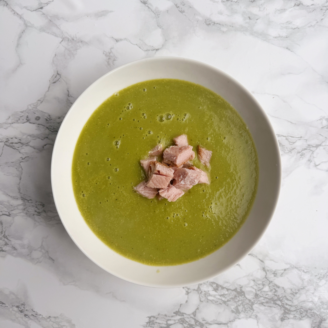 Pea + Bacon Soup