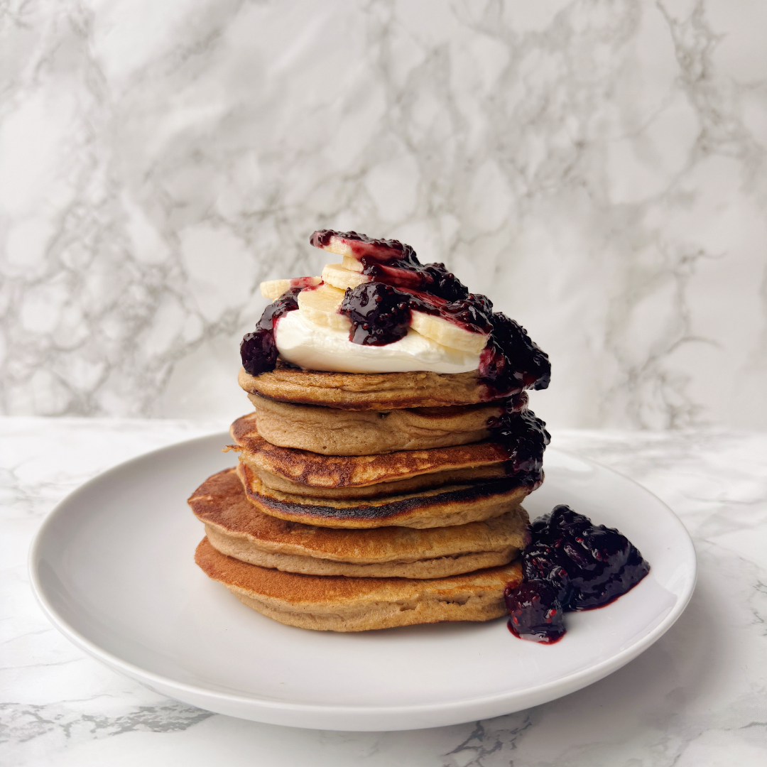 4 Ingredient Oat Pancakes