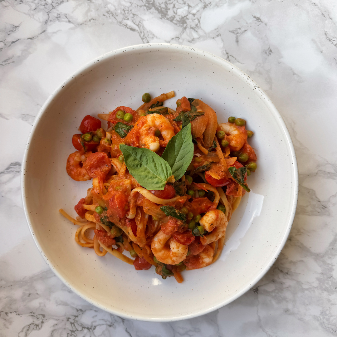 Prawn & Tomato Linguine