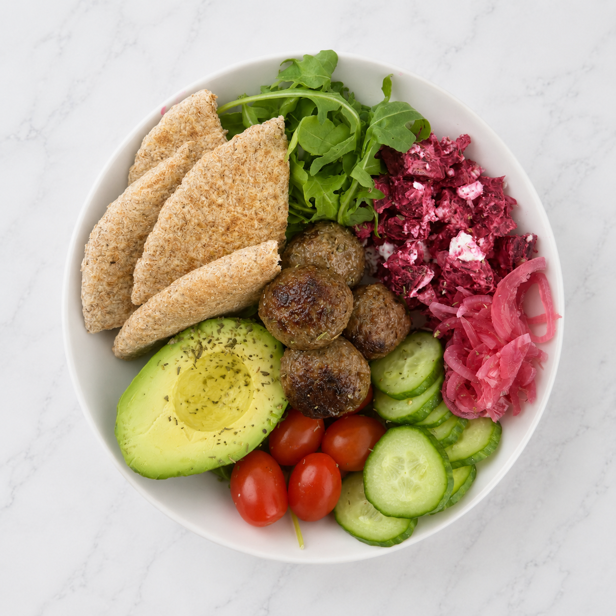 Mezze Plate + Pitta