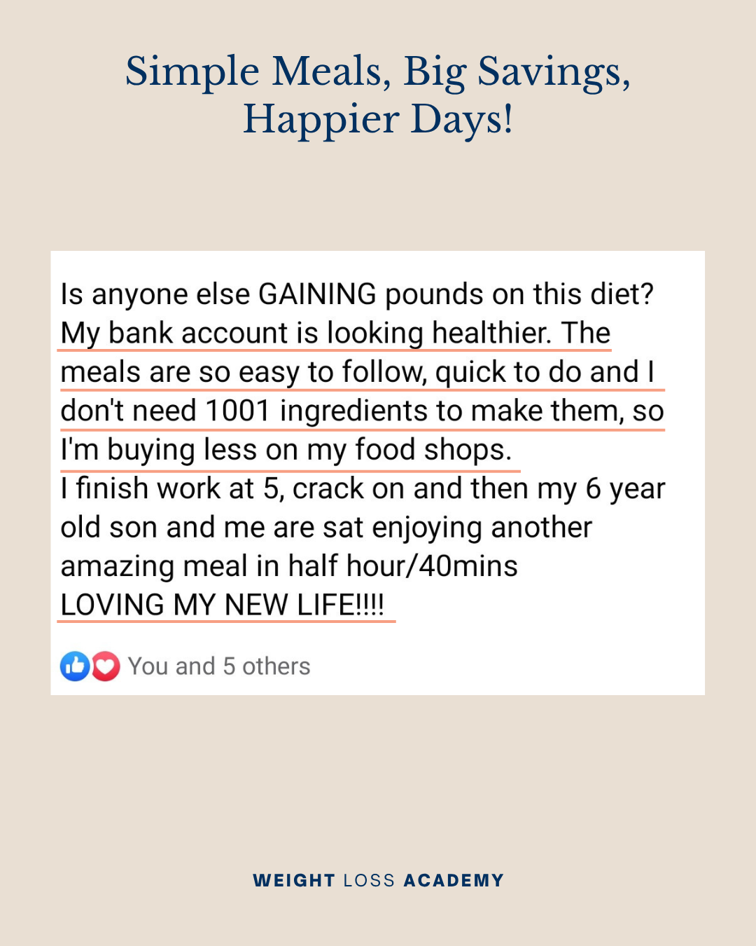 21 Day Reset - Written Testimonial - happier days