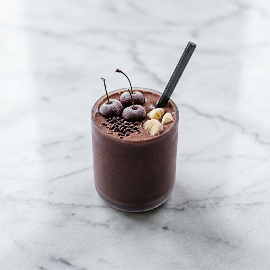 Cherry + Chocolate Smoothie
