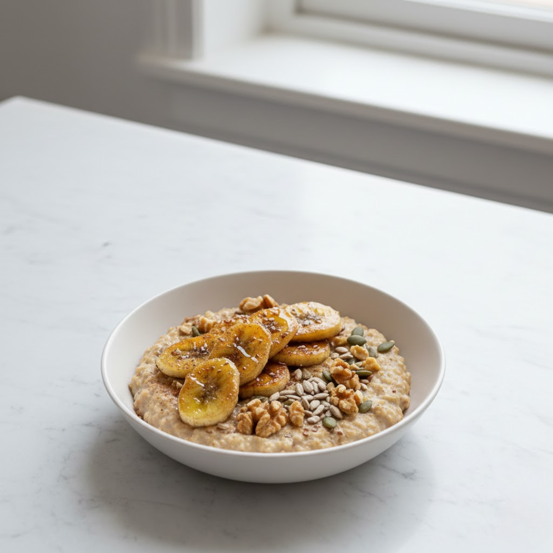 Caramelised Banana Porridge