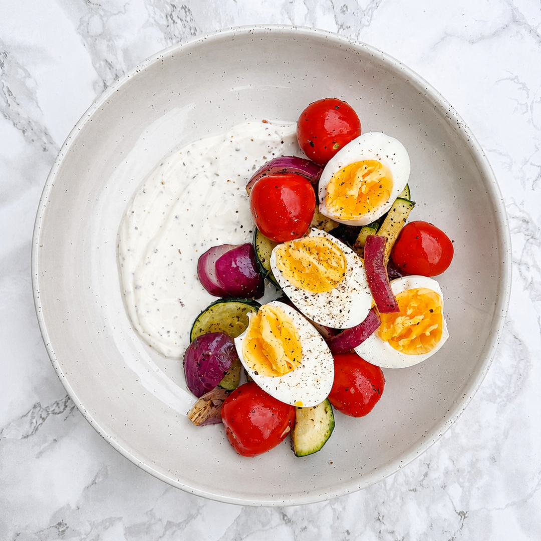 Mediterranean Egg Bowl