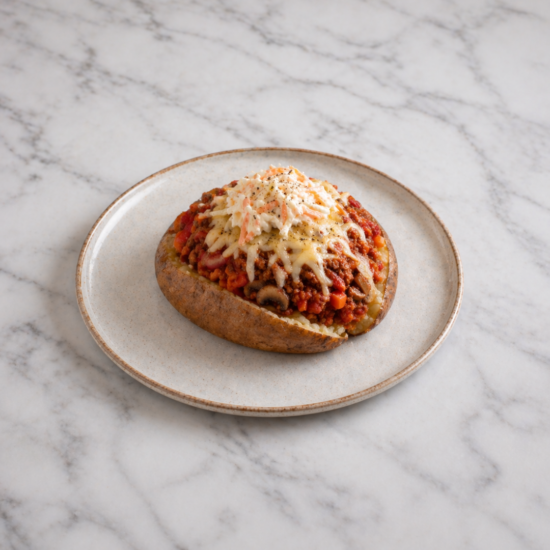 Bolognese Baked Potato