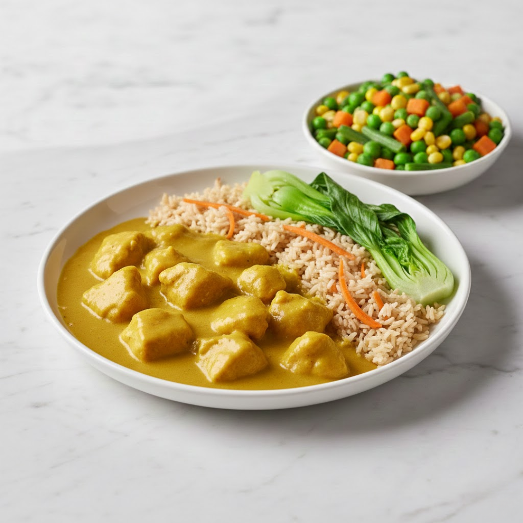 Katsu Style Ready Meal  + Veggies