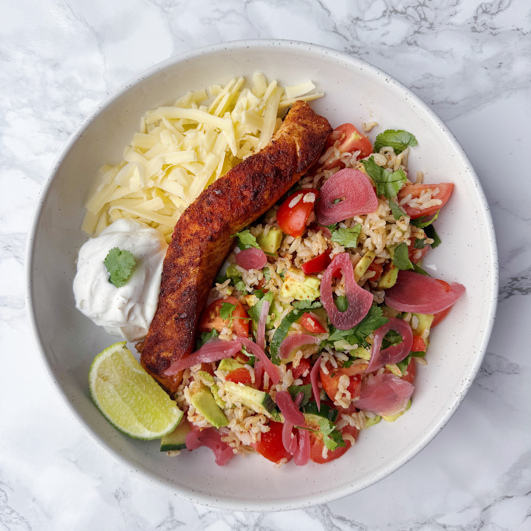 Tex Mex Salmon Bowl
