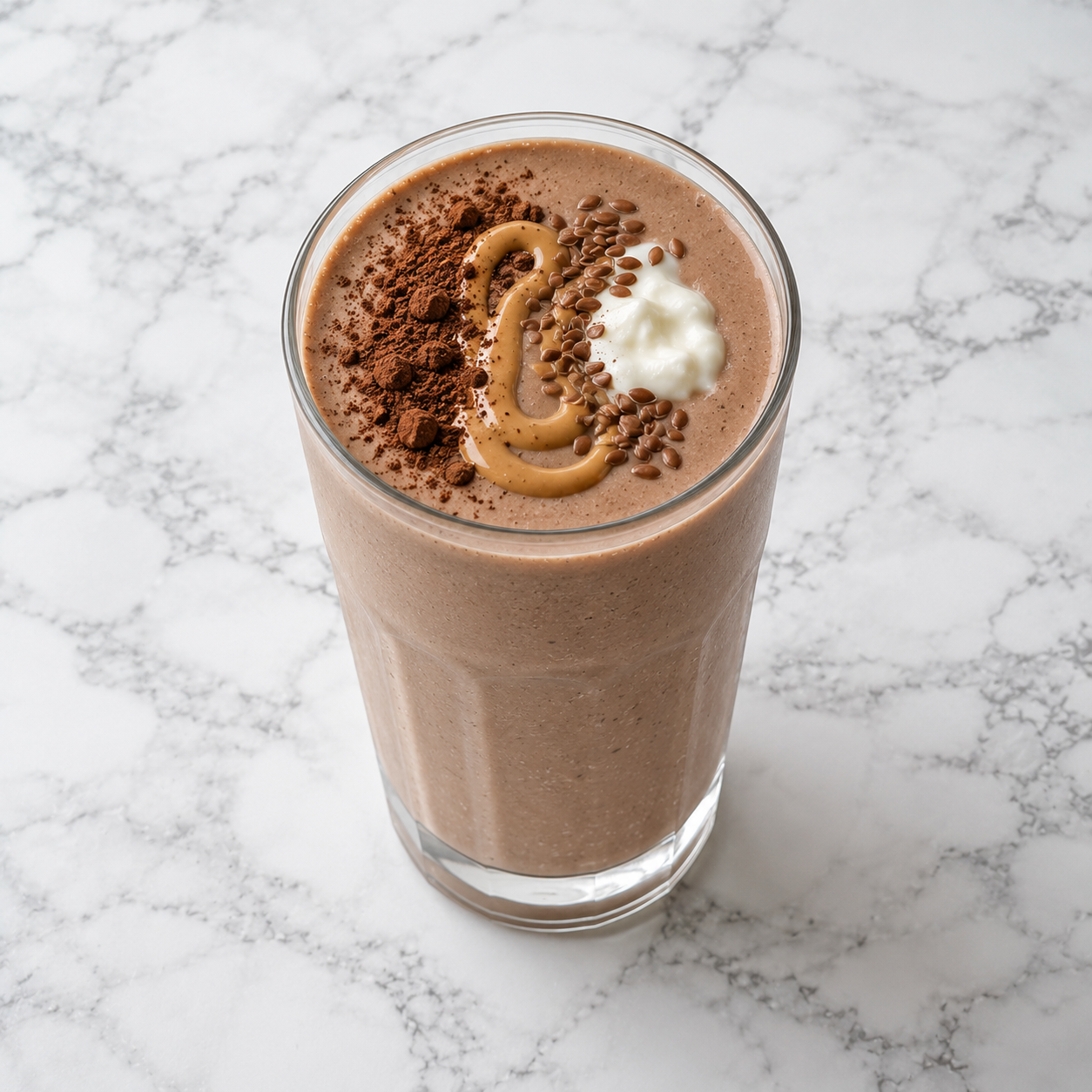 Chocolate and PB Smoothie