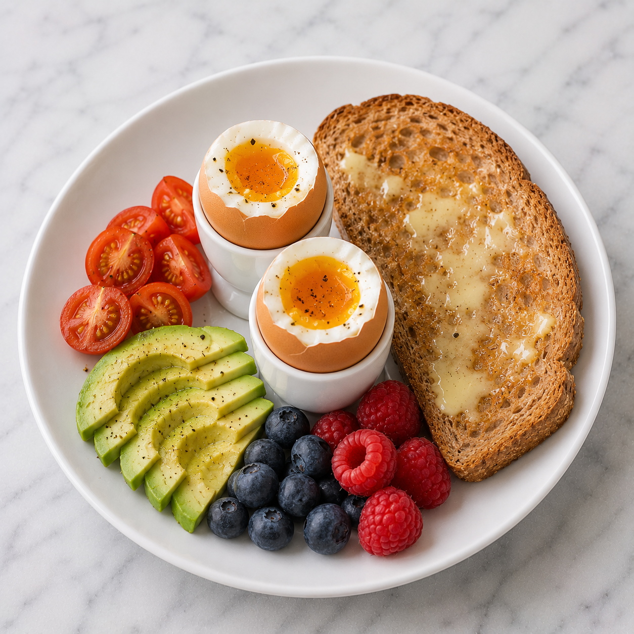 Dippy Eggs + Toast
