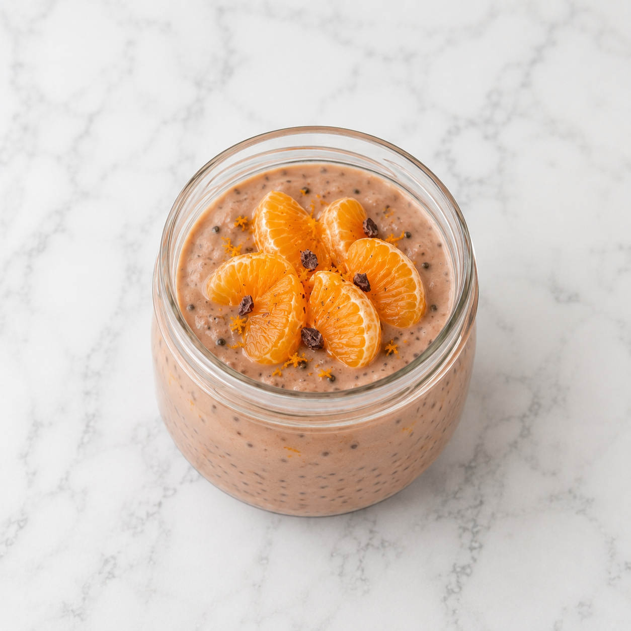 Chocolate & Orange Chia Pudding
