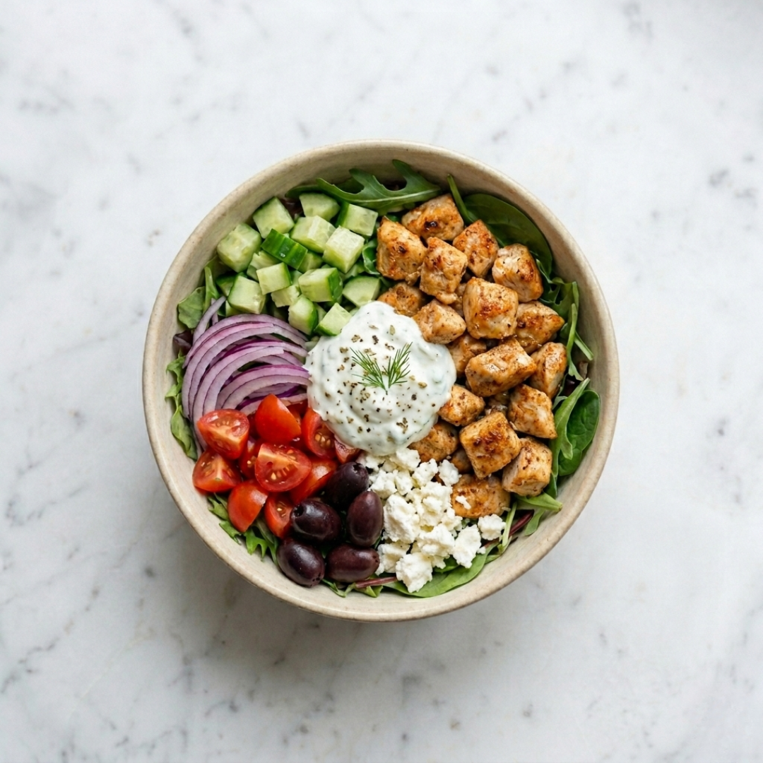 Chicken Gyros Bowl