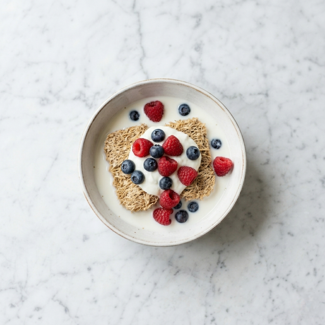 Shredded Wheat With Berries