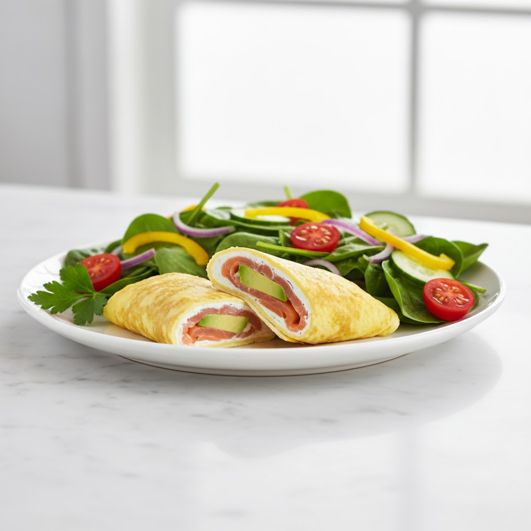 Salmon & Avocado Egg Rolls