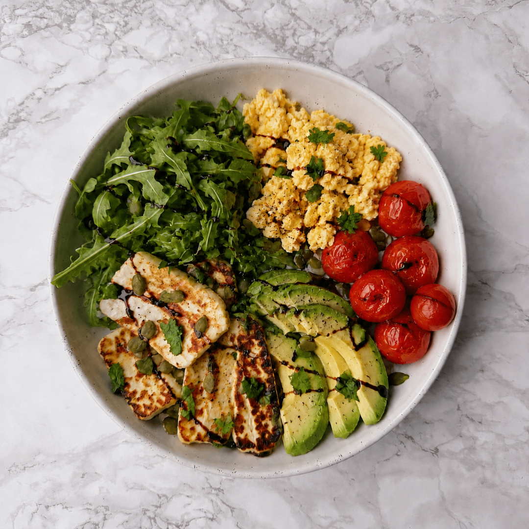 Halloumi Breakfast Bowl