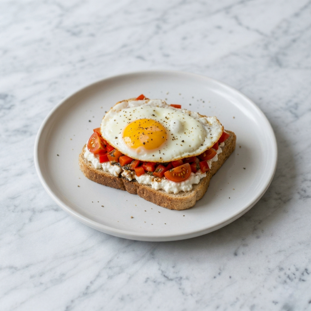 Bruschetta Inspired Toast