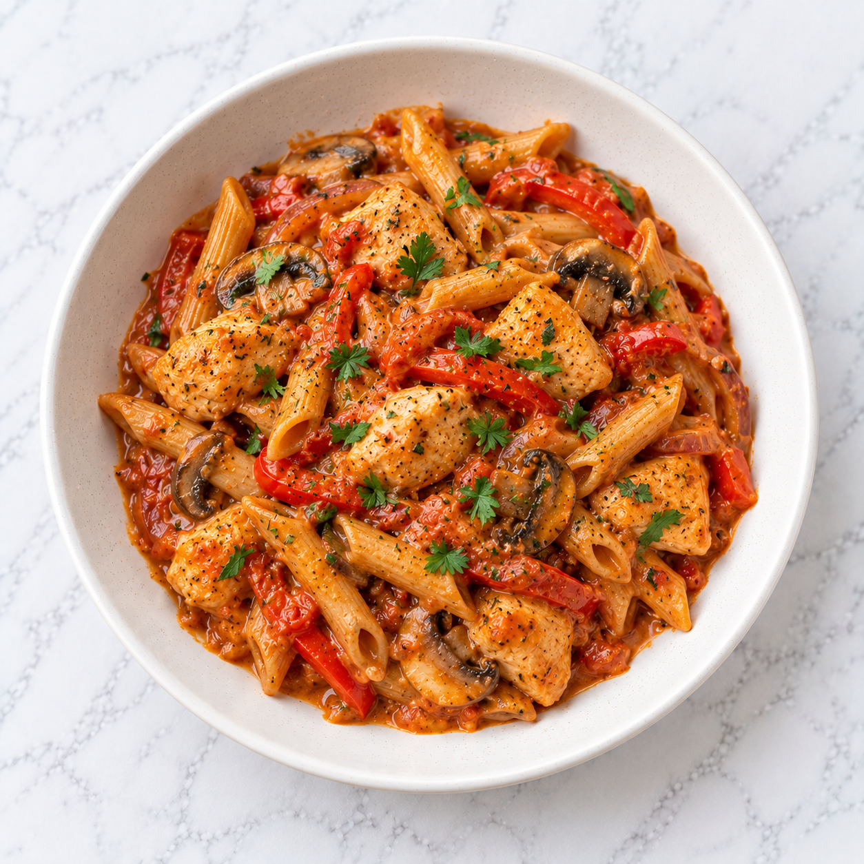 One-Pan Smoky Chicken Pasta