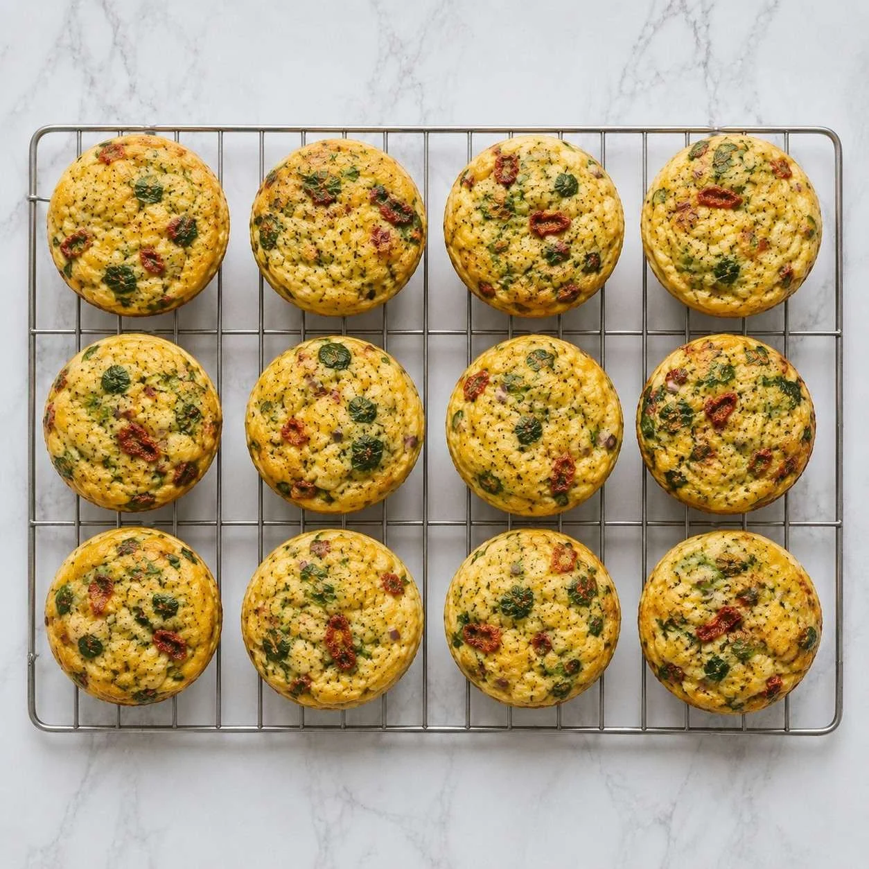 Sun-dried Tomato and Cheese Muffins