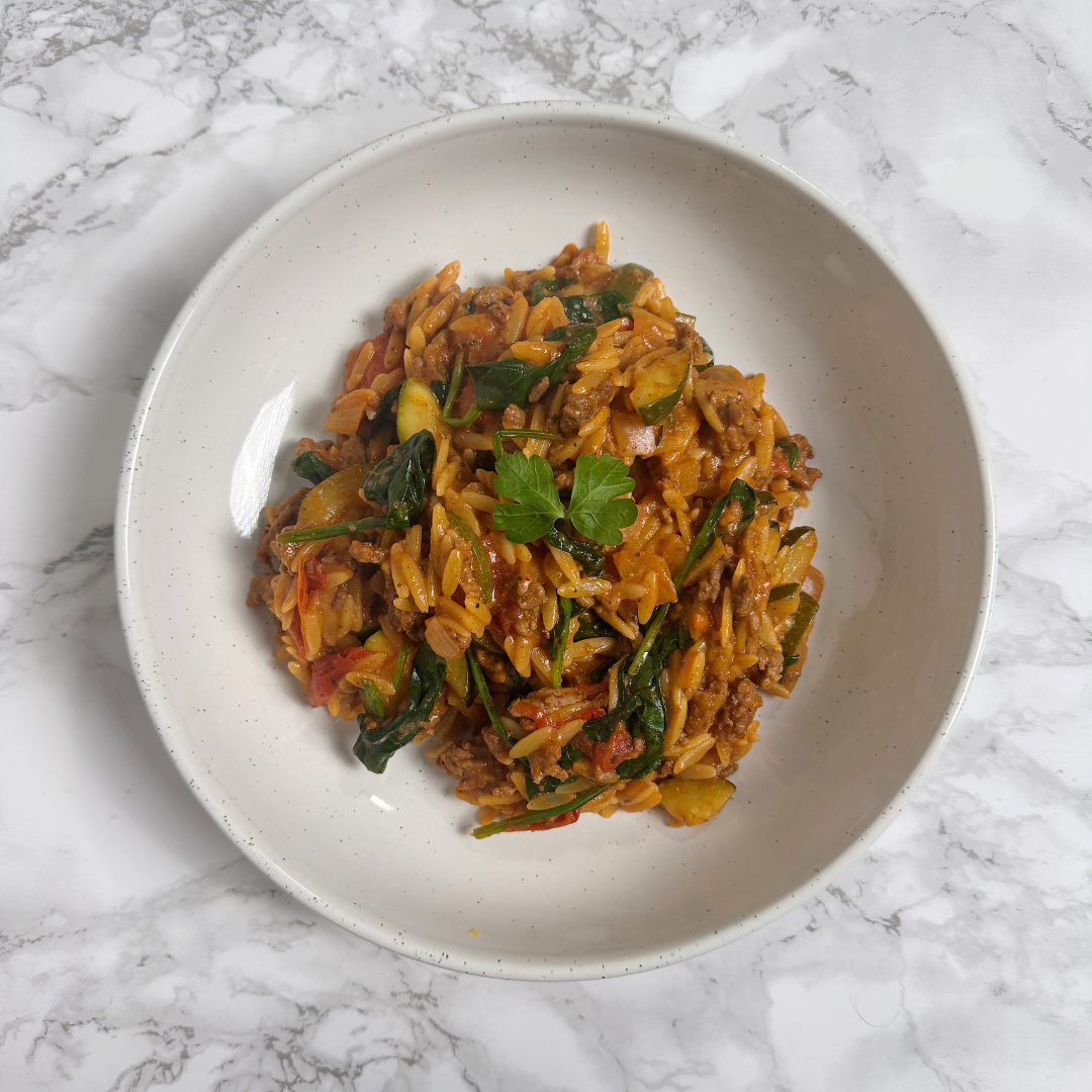 Bolognese Style Orzo