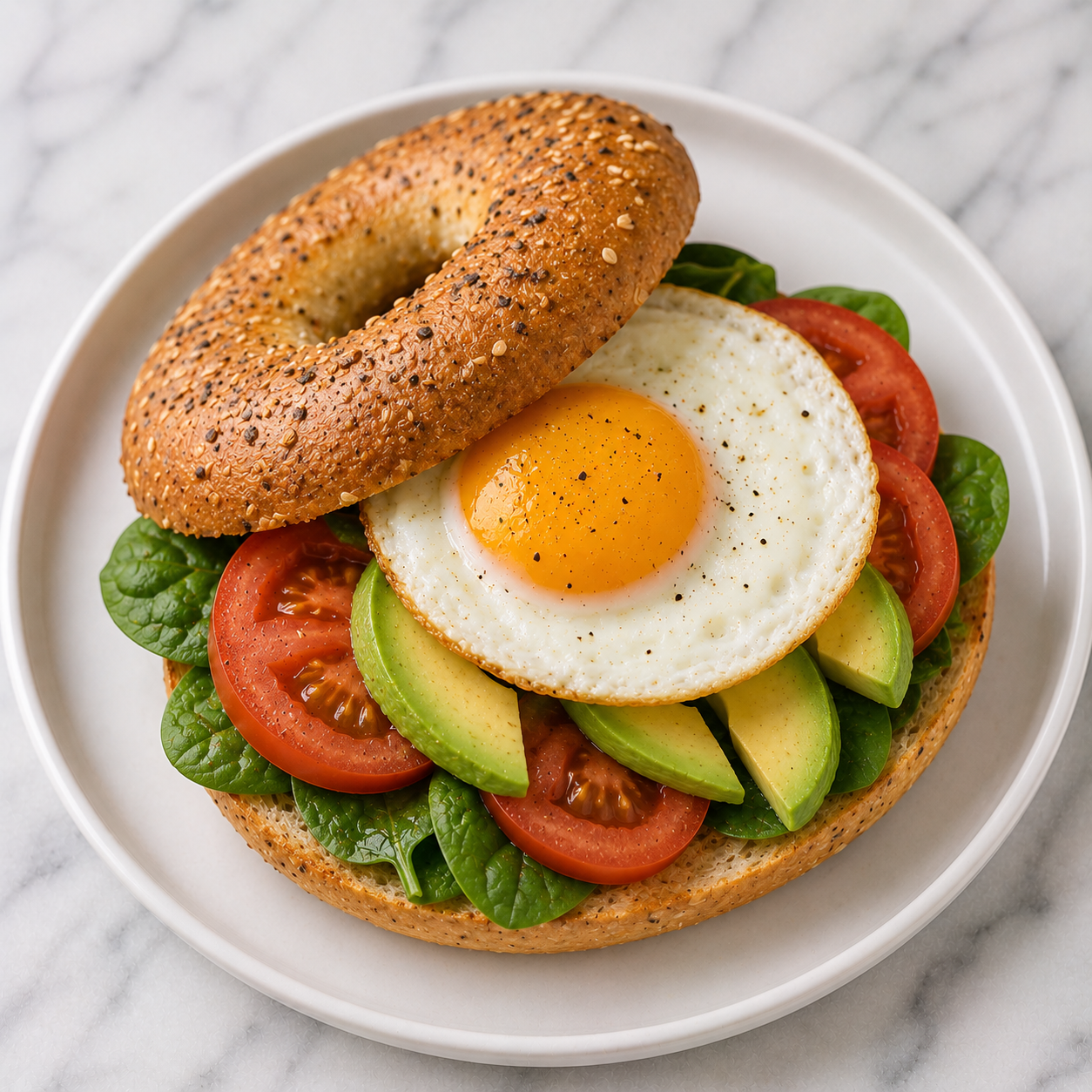 Breakfast Bagels