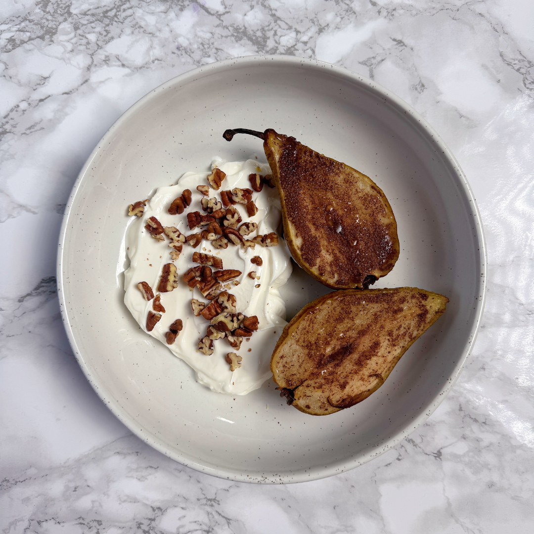 Cinnamon Baked Pears