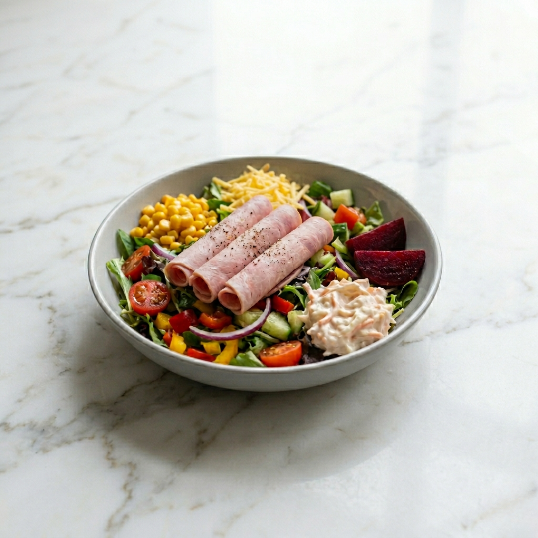 Ham & Coleslaw Deli Salad