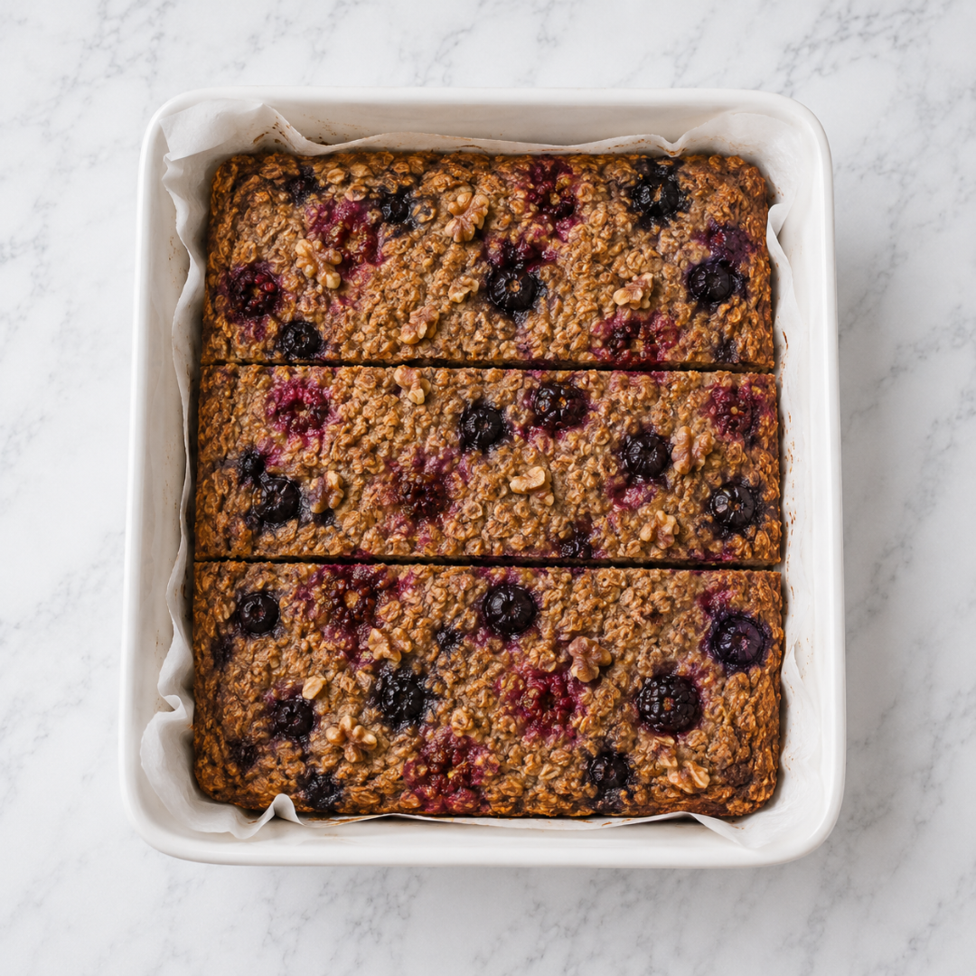 Berry Baked Oats