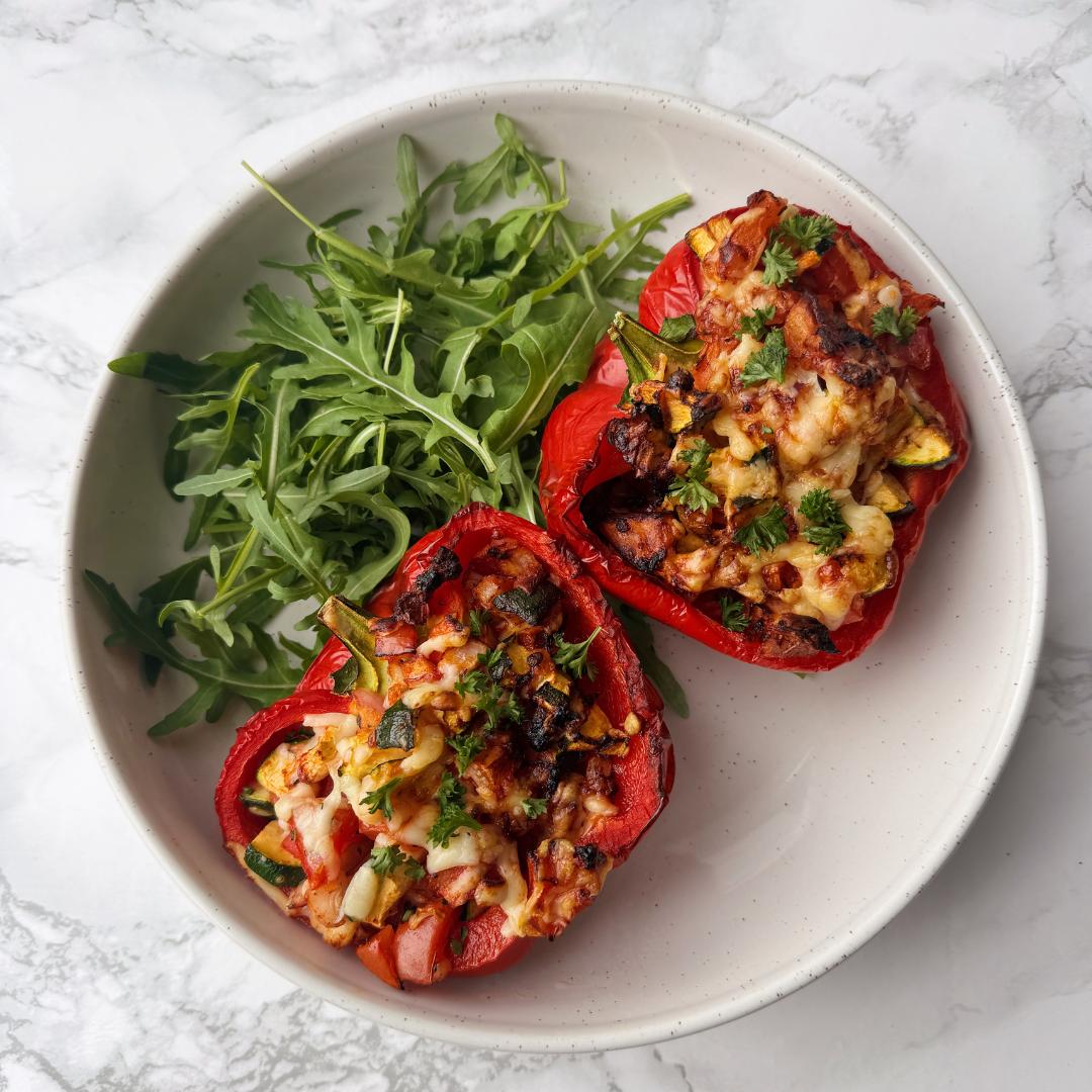 Veggie Stuffed Airfryer Peppers