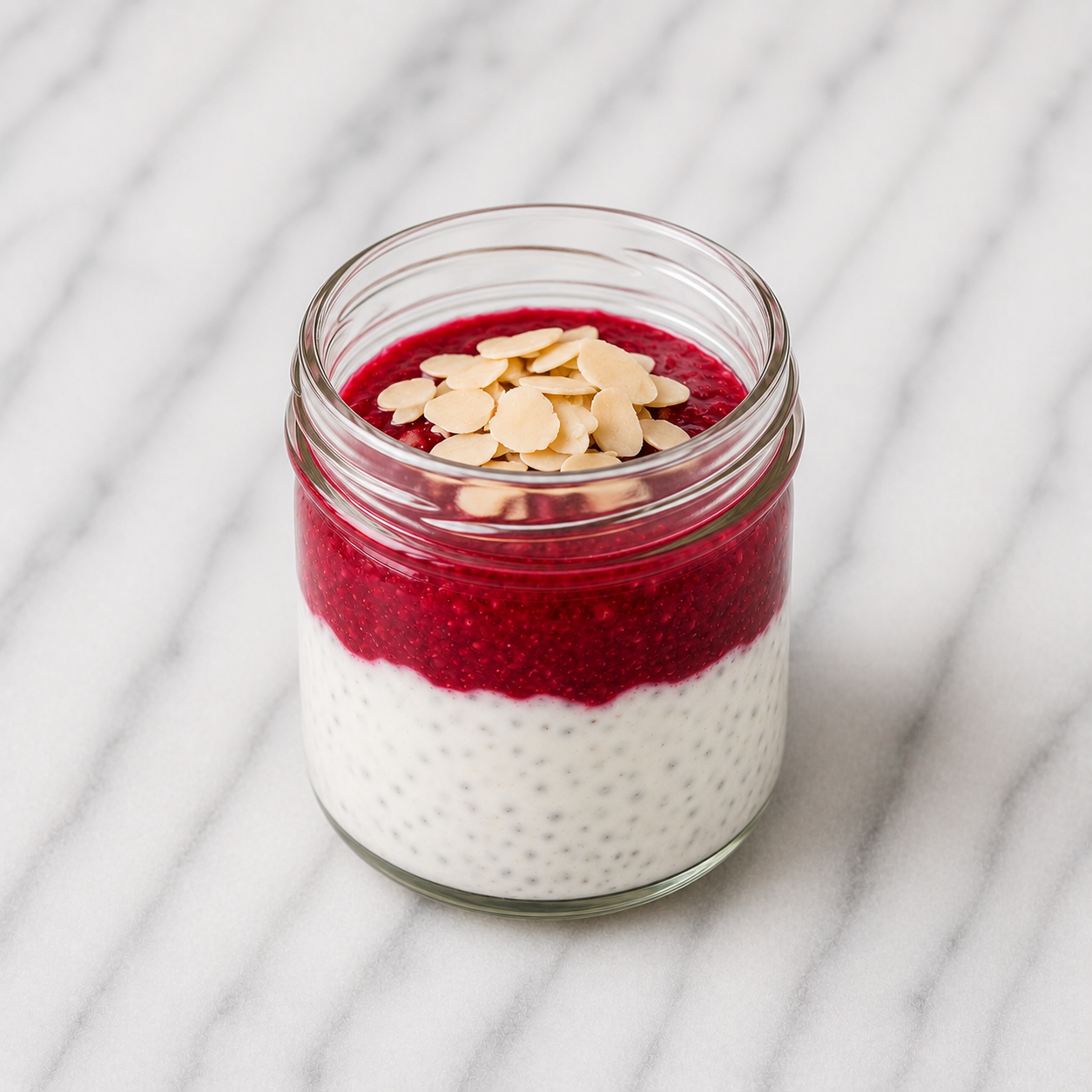 Raspberry Chia Pudding