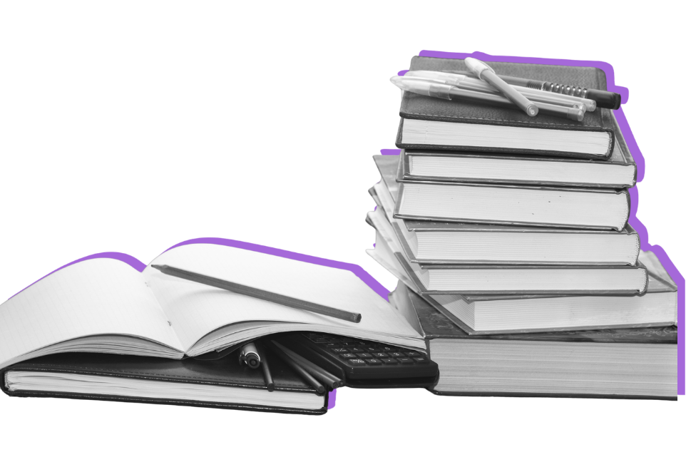 Pile of books