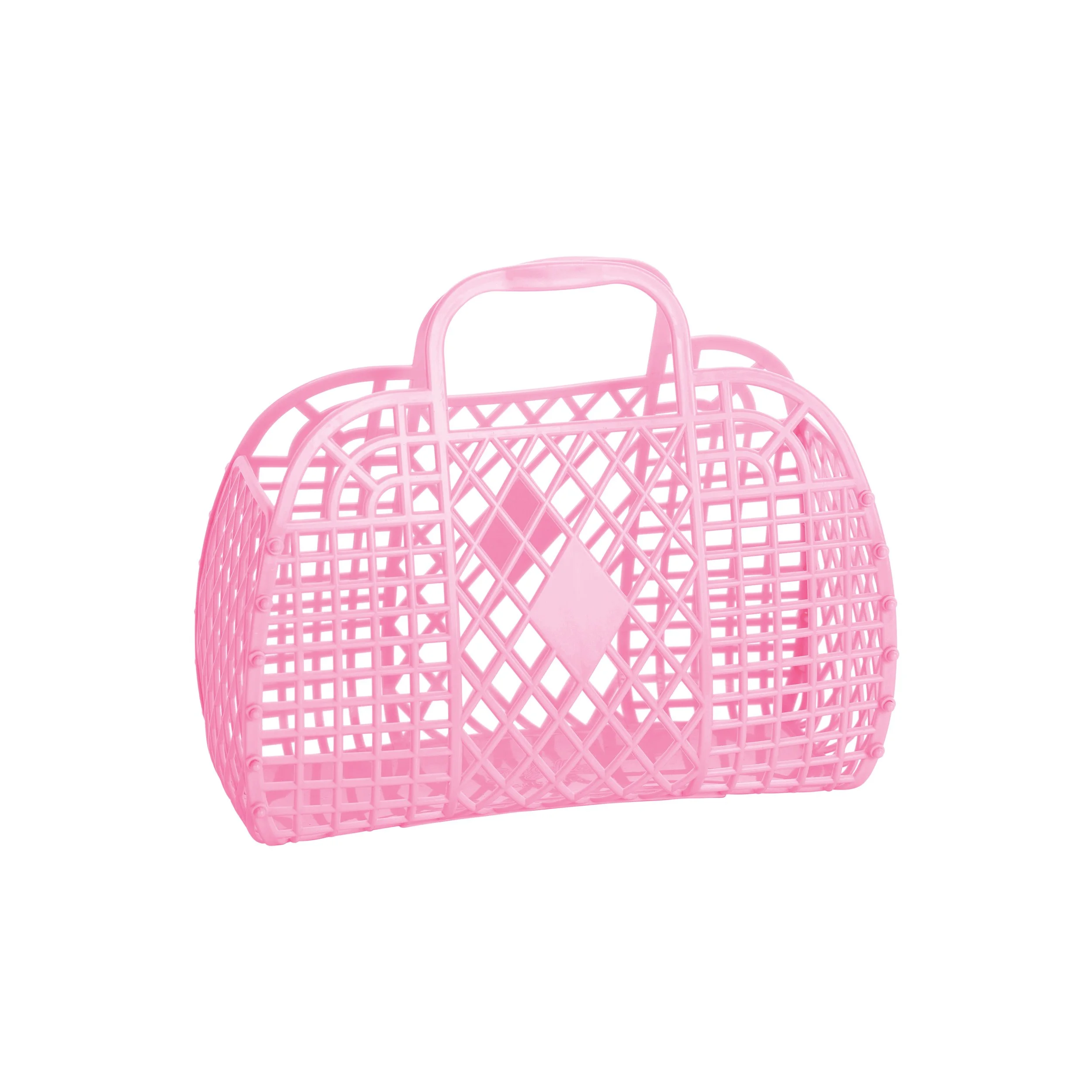 Sun Jellies Retro Basket - Small Bubblegum Pink.jpg