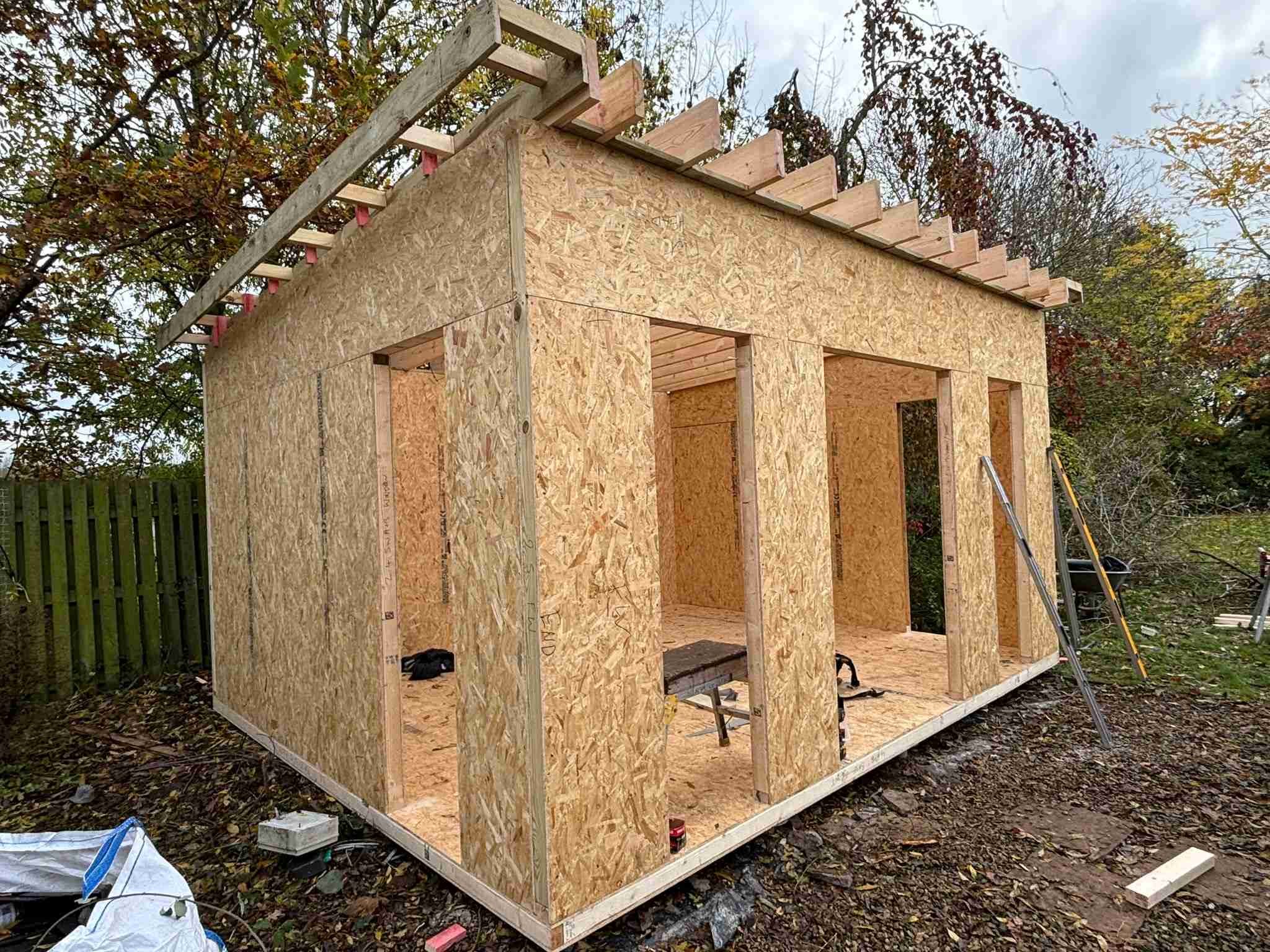SIPs Insulated garden room Cardiff