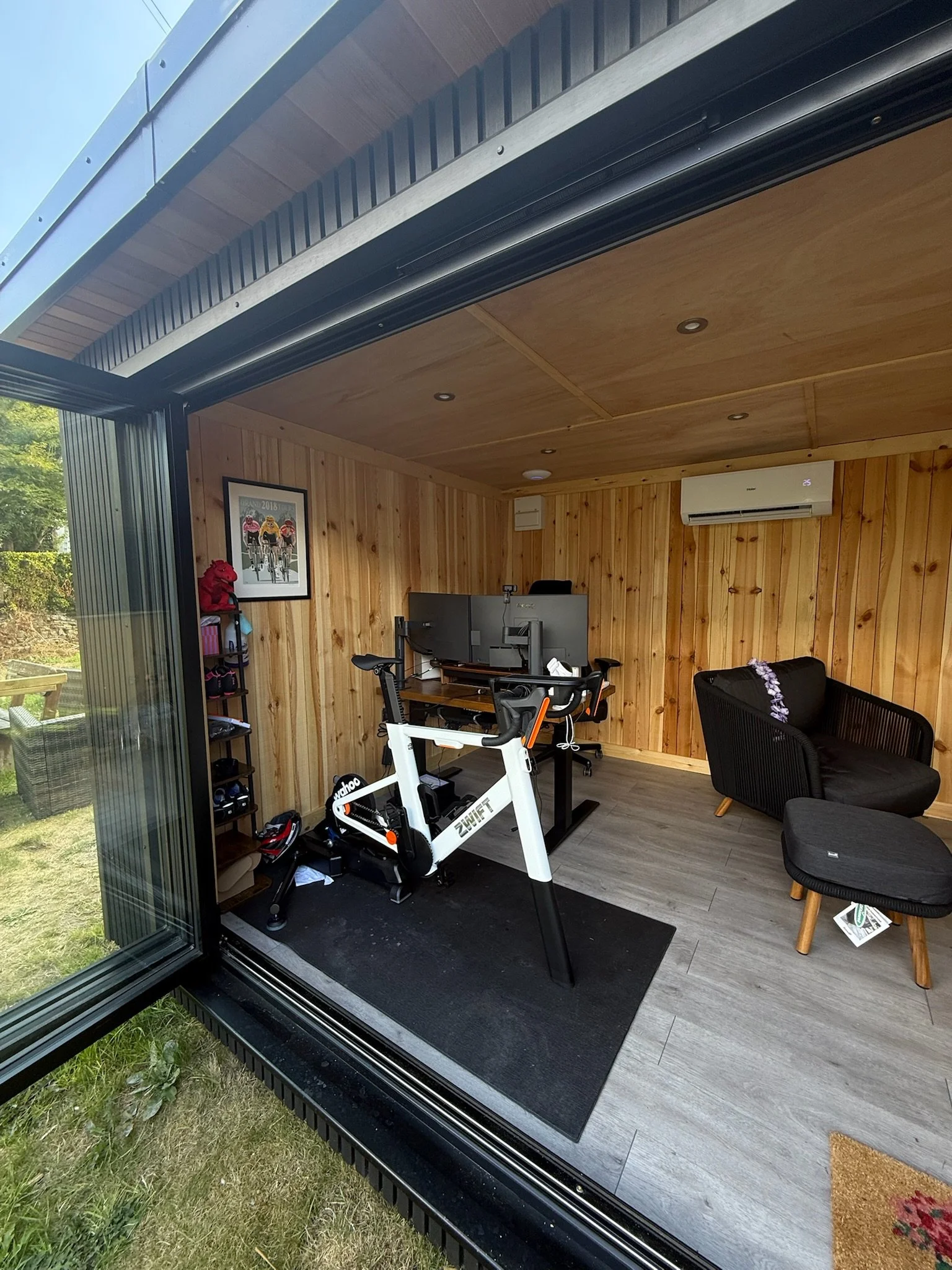 Garden Office sauna combo Caerleon