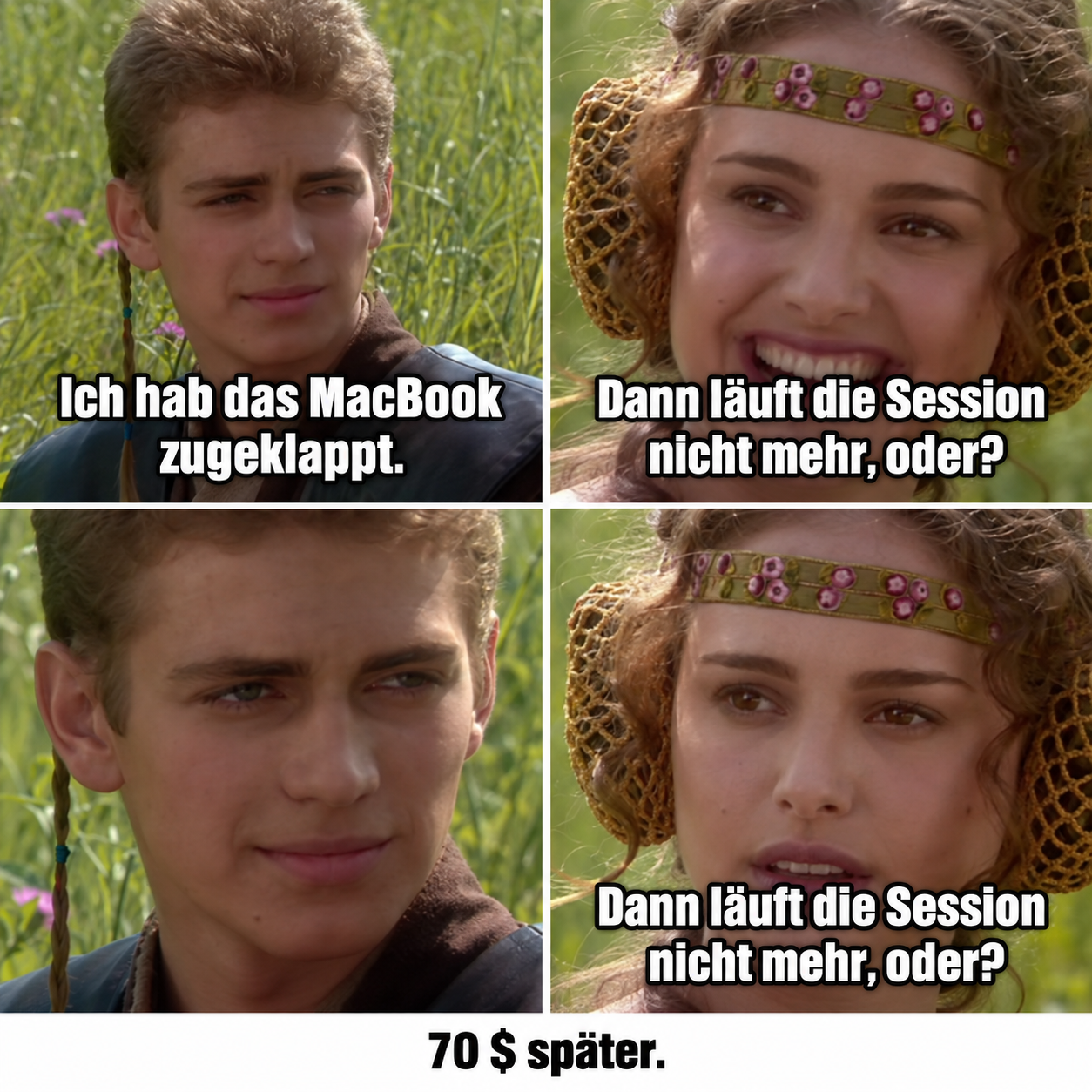 Meme aus Starwars