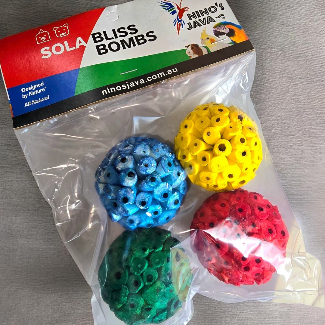 Sola Bliss Bombs - 6cm balls (4 pack)
