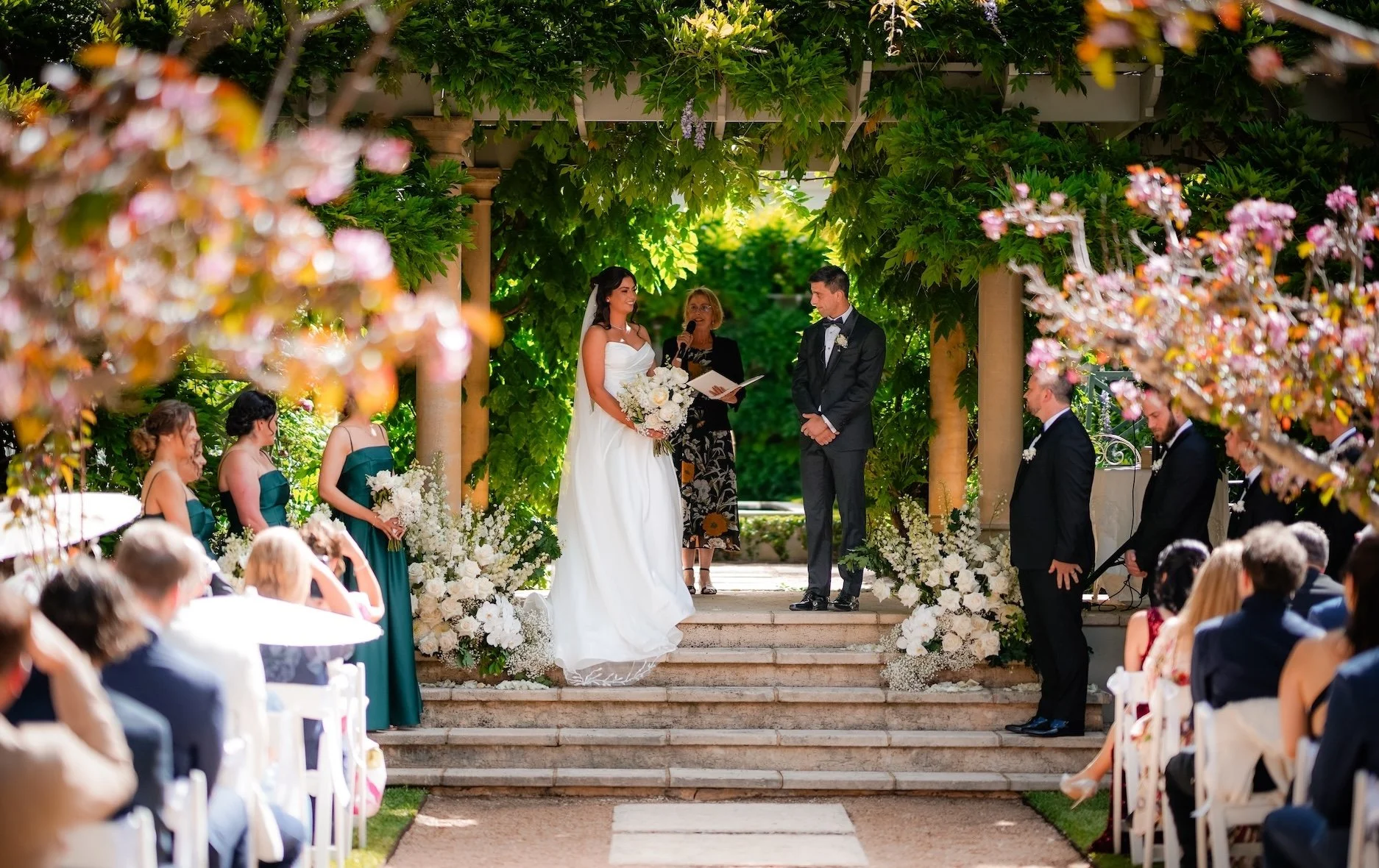 Steve Erceg at his wedding ceremony in Margaret River, officiated by Beth Louise Marriage Celebrant