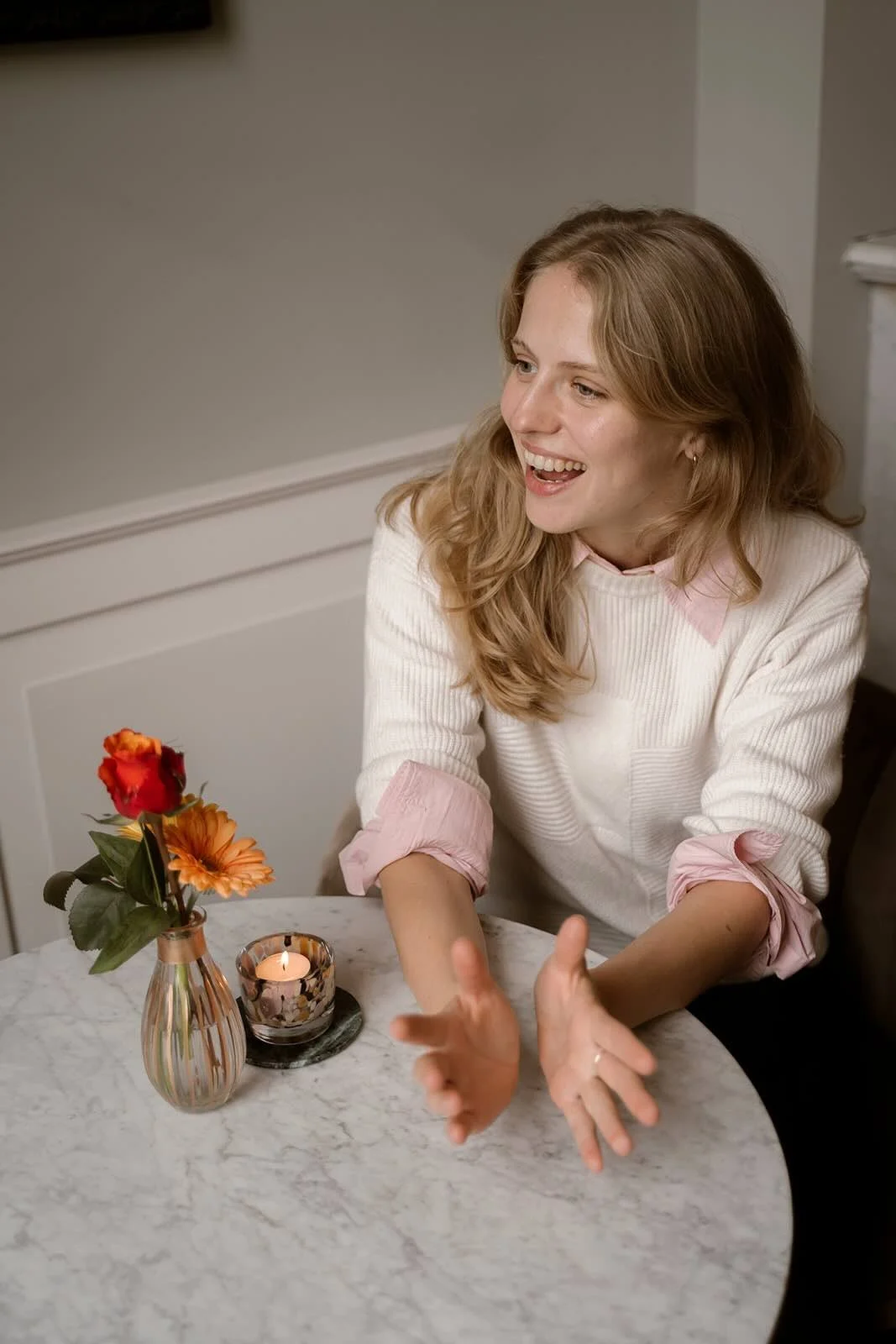 Een cursist die meedoet aan de workshop storytelling deelt enthousiast haar ervaring.