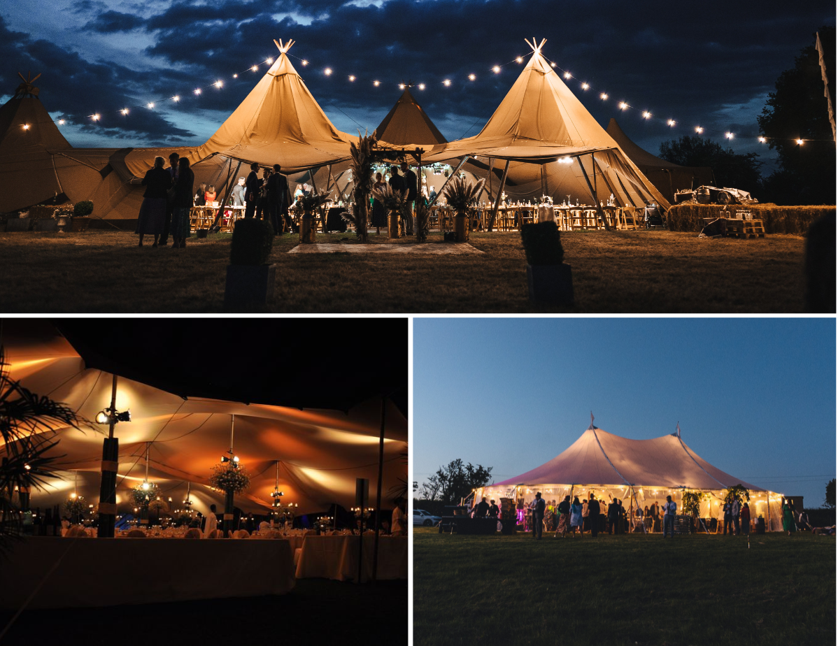 Tipis, Sailcloth Marquees and Stretch Tents: The Complete Guide to Outdoor Weddings in Devon