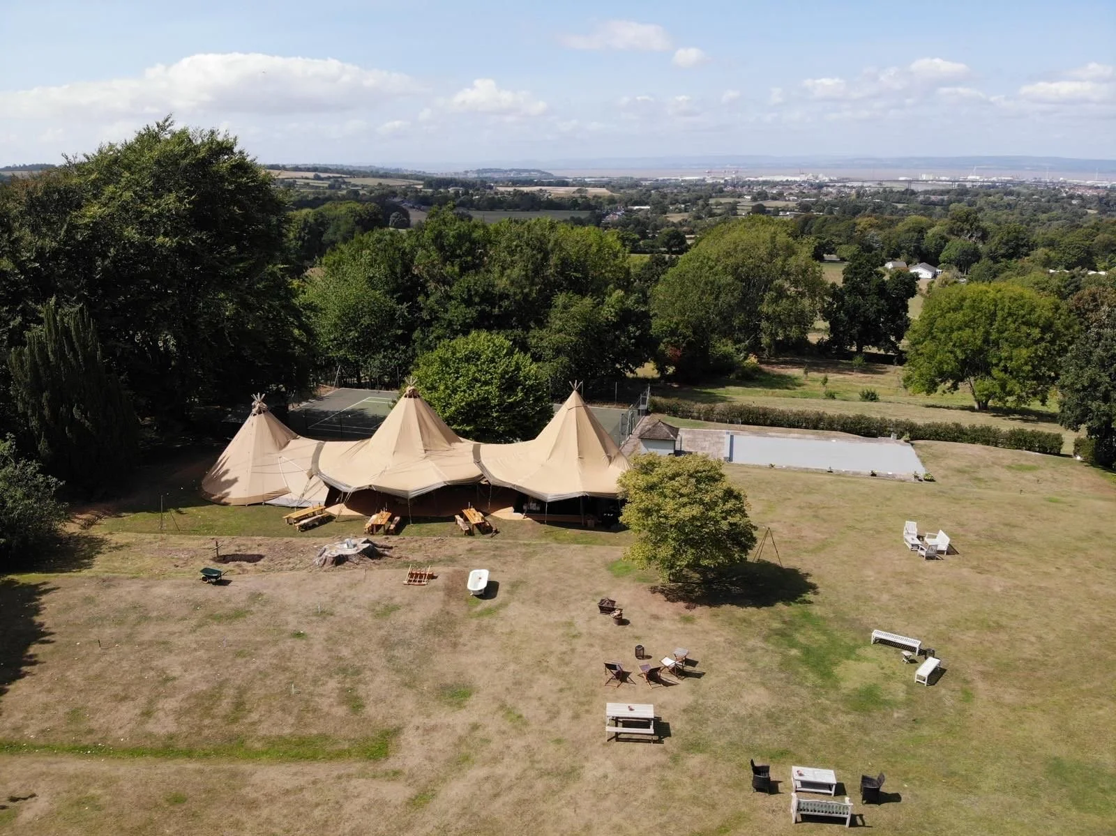 How to Plan a Tipi Wedding on Your Own Land