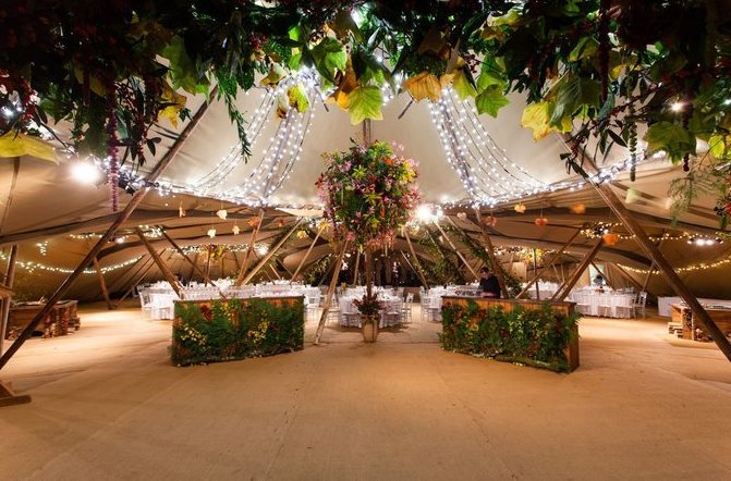 Tipi party hire Devon